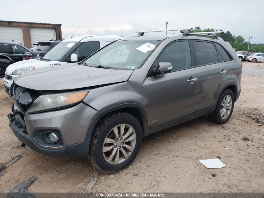 2011 Kia Sorento Ex V6 VIN: 5XYKUDA25BG112553 Lot: 39370474