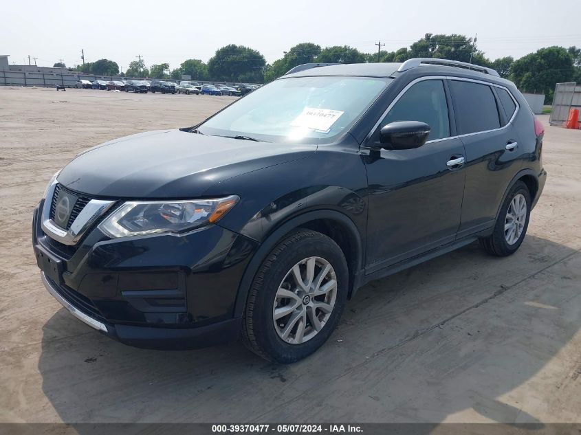 2017 Nissan Rogue Sv VIN: KNMAT2MT6HP595743 Lot: 39370477