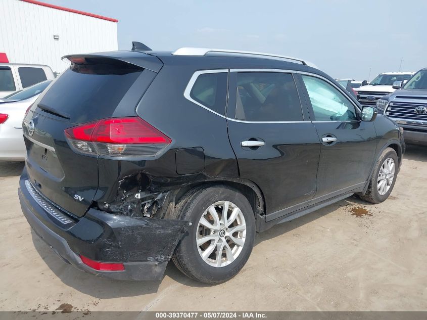 2017 Nissan Rogue Sv VIN: KNMAT2MT6HP595743 Lot: 39370477