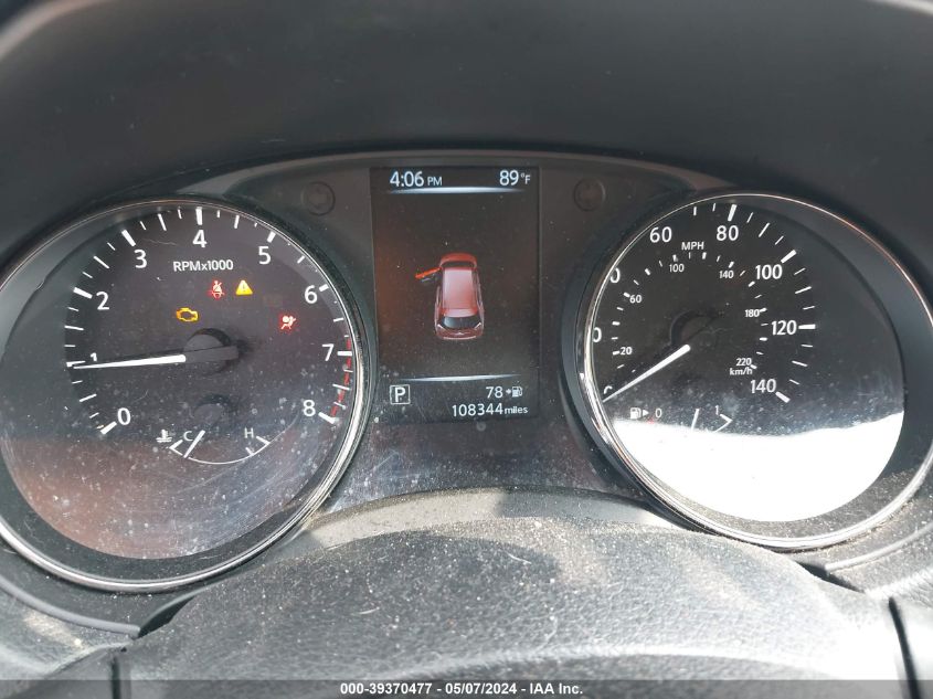 VIN KNMAT2MT6HP595743 2017 NISSAN ROGUE SV