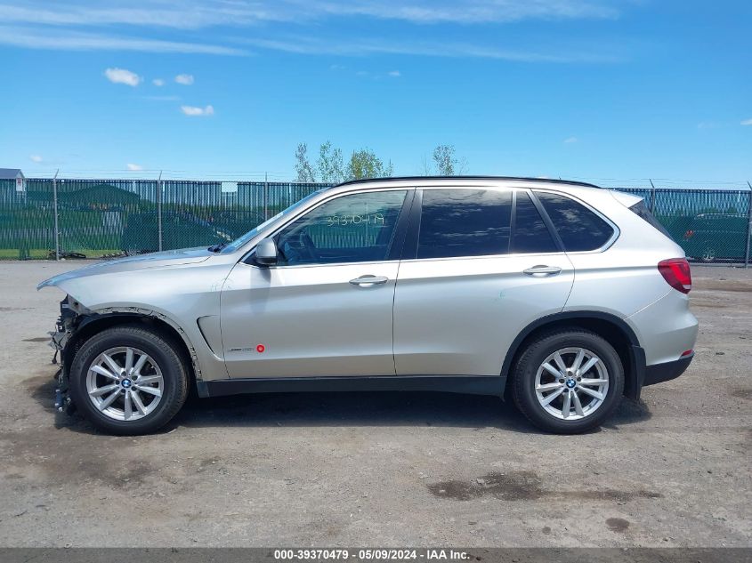 2015 BMW X5 xDrive35I VIN: 5UXKR0C50F0K55325 Lot: 39370479