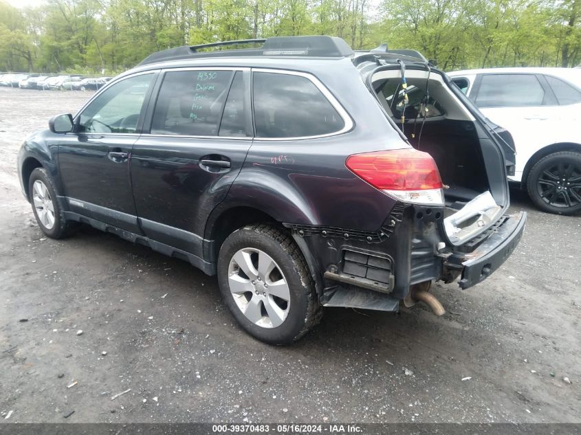 2011 Subaru Outback 2.5I Limited VIN: 4S4BRBKC6B3324245 Lot: 39370483