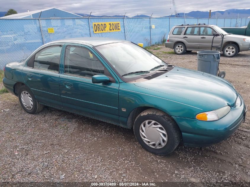 1996 Ford Contour Lx/Sport VIN: 3FALP66L3TM117687 Lot: 39370489