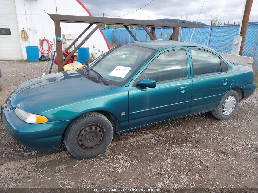 1996 Ford Contour Lx/Sport VIN: 3FALP66L3TM117687 Lot: 39370489