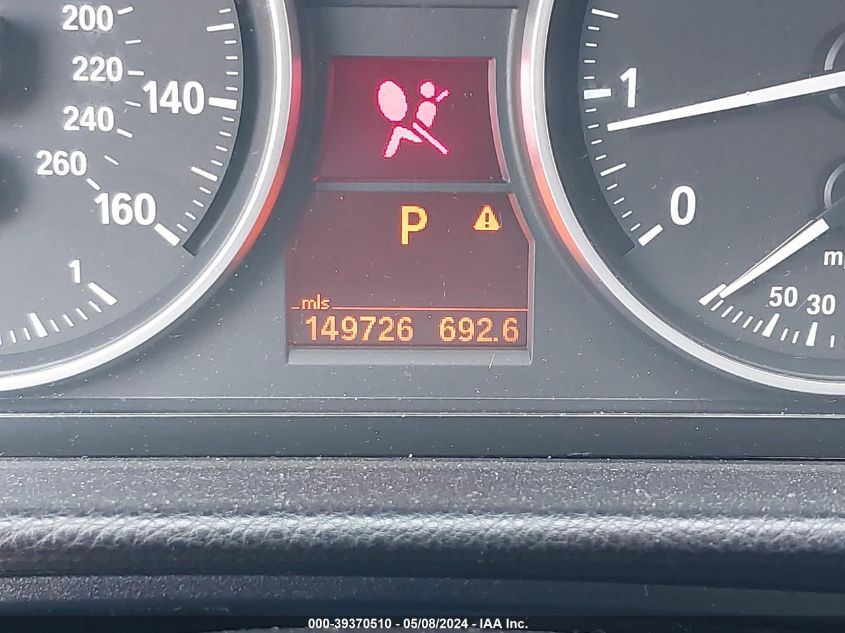 2011 BMW 328I xDrive VIN: WBAPK5G53BNN32272 Lot: 39370510