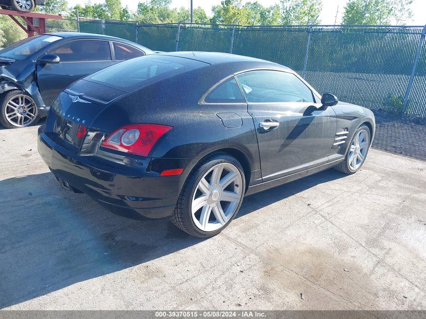 2004 Chrysler Crossfire VIN: 1C3AN69L14X011693 Lot: 39370515