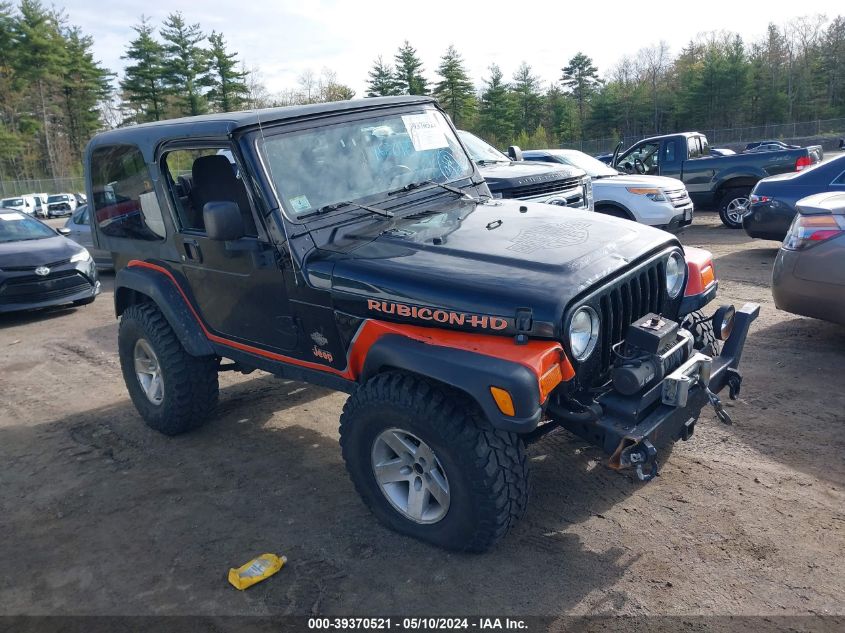 2003 Jeep Wrangler Rubicon VIN: 1J4FA69SX3P328207 Lot: 39370521