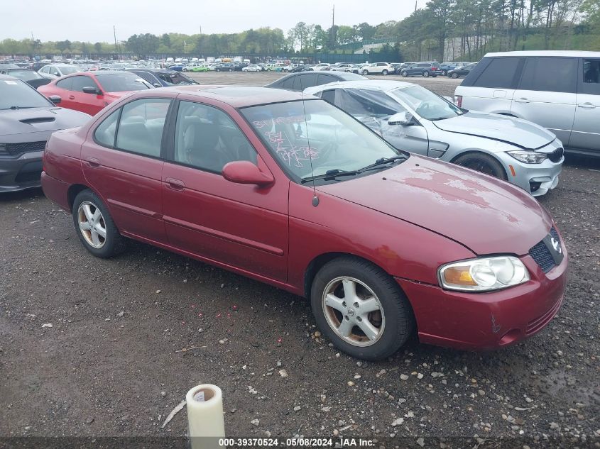 2004 Nissan Sentra 2.5S VIN: 3N1AB51A24L741717 Lot: 39370524