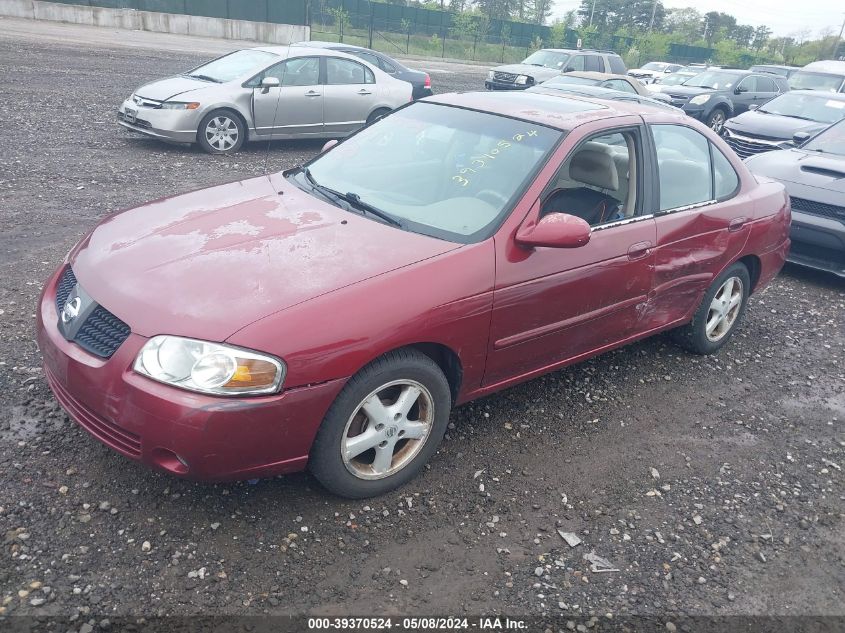 2004 Nissan Sentra 2.5S VIN: 3N1AB51A24L741717 Lot: 39370524