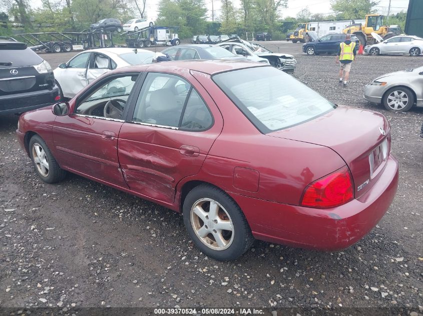 2004 Nissan Sentra 2.5S VIN: 3N1AB51A24L741717 Lot: 39370524