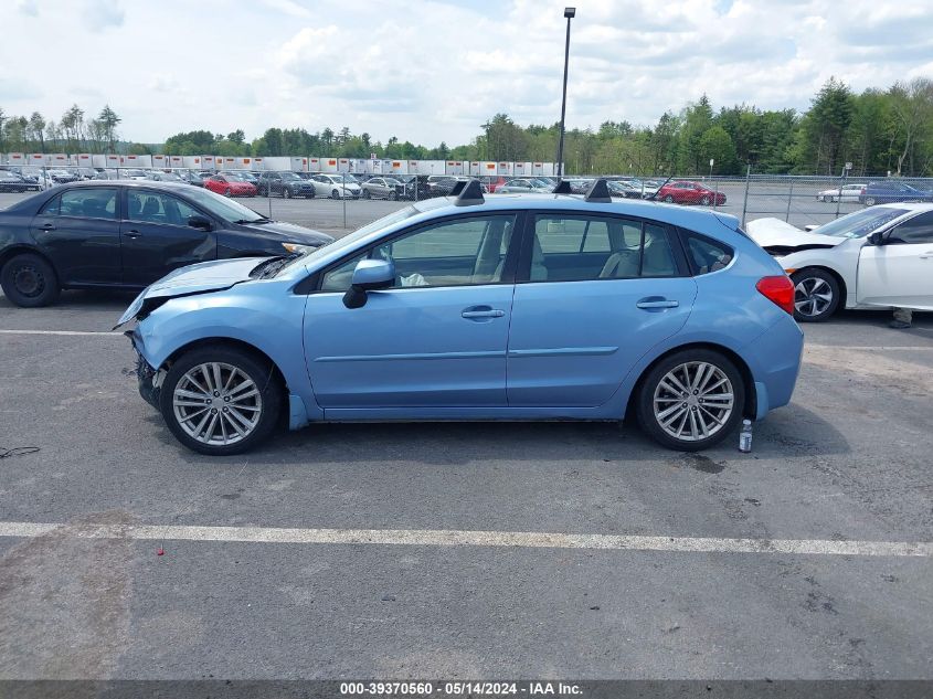 2012 Subaru Impreza 2.0I Premium VIN: JF1GPAD6XCH200071 Lot: 39370560