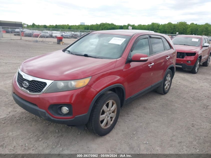 2011 Kia Sorento Lx VIN: 5XYKT3A15BG039026 Lot: 39370562