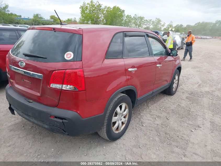 2011 Kia Sorento Lx VIN: 5XYKT3A15BG039026 Lot: 39370562