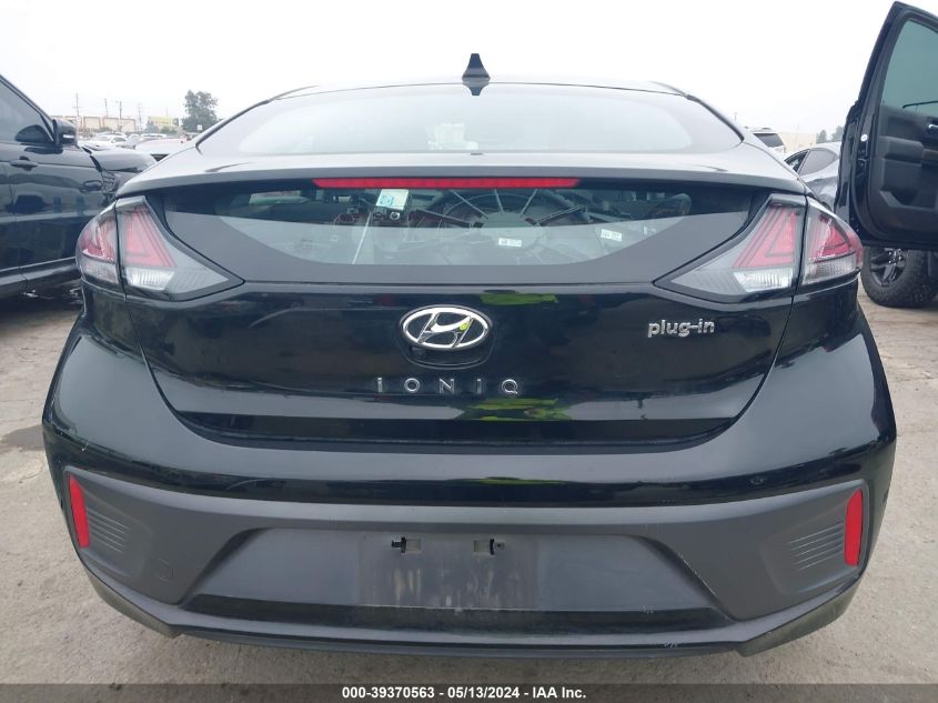 2020 Hyundai Ioniq Plug-In Hybrid Se VIN: KMHC65LD0LU196439 Lot: 39370563