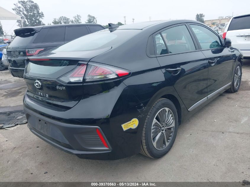 2020 Hyundai Ioniq Plug-In Hybrid Se VIN: KMHC65LD0LU196439 Lot: 39370563