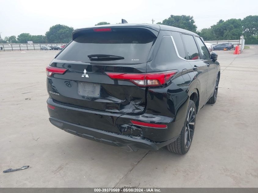 2022 Mitsubishi Outlander Es 2.5 S-Awc VIN: JA4J4TA85NZ075160 Lot: 39370569