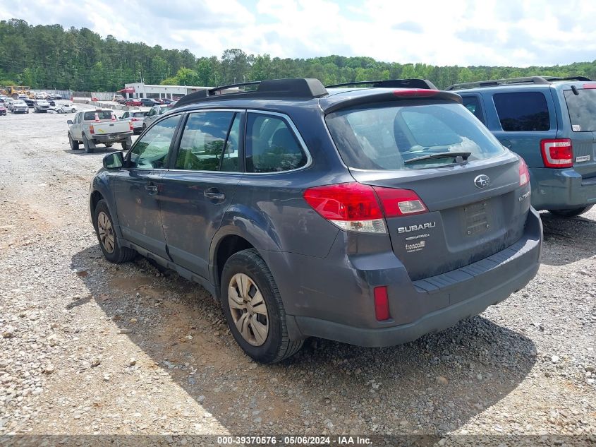 2013 Subaru Outback 2.5I VIN: 4S4BRCAC5D3216547 Lot: 39370576