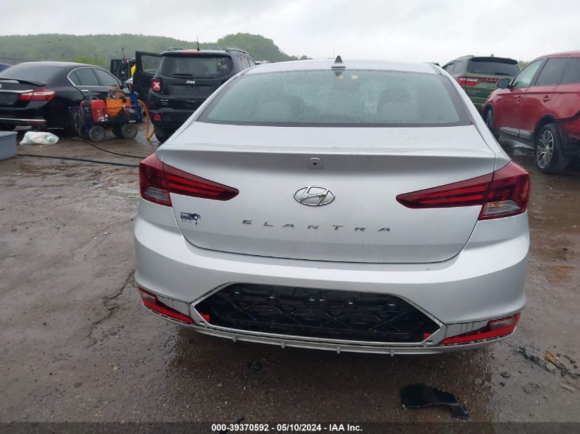 2019 Hyundai Elantra Sel VIN: 5NPD84LF1KH472070 Lot: 39370592