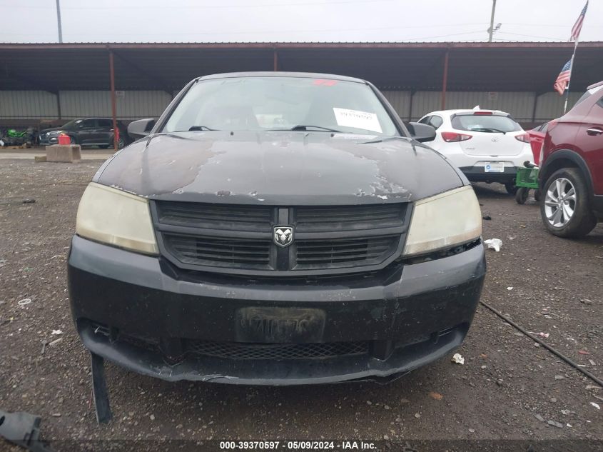 2008 Dodge Avenger Se VIN: 1B3LC46K78N185037 Lot: 39370597