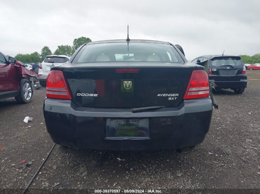 2008 Dodge Avenger Se VIN: 1B3LC46K78N185037 Lot: 39370597