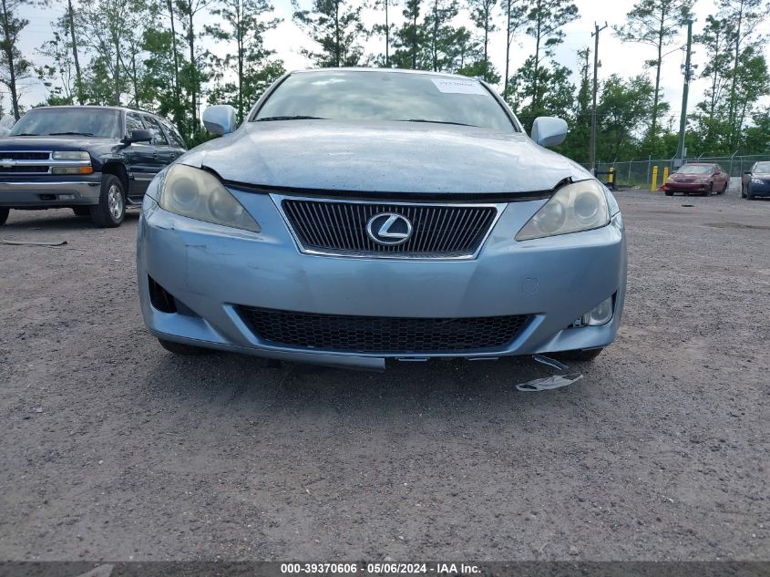 2007 Lexus Is 350 VIN: JTHBE262975013484 Lot: 39370606