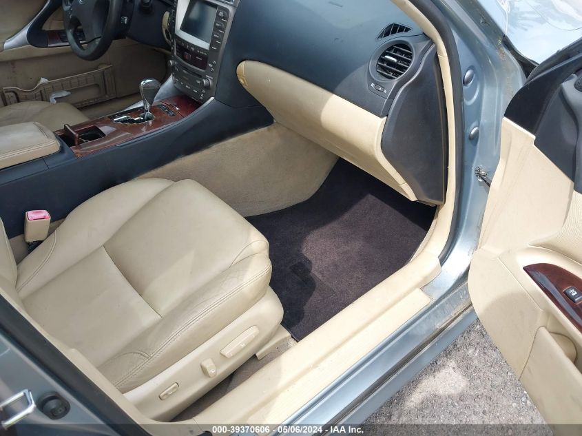 2007 Lexus Is 350 VIN: JTHBE262975013484 Lot: 39370606