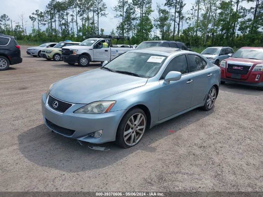 2007 Lexus Is 350 VIN: JTHBE262975013484 Lot: 39370606