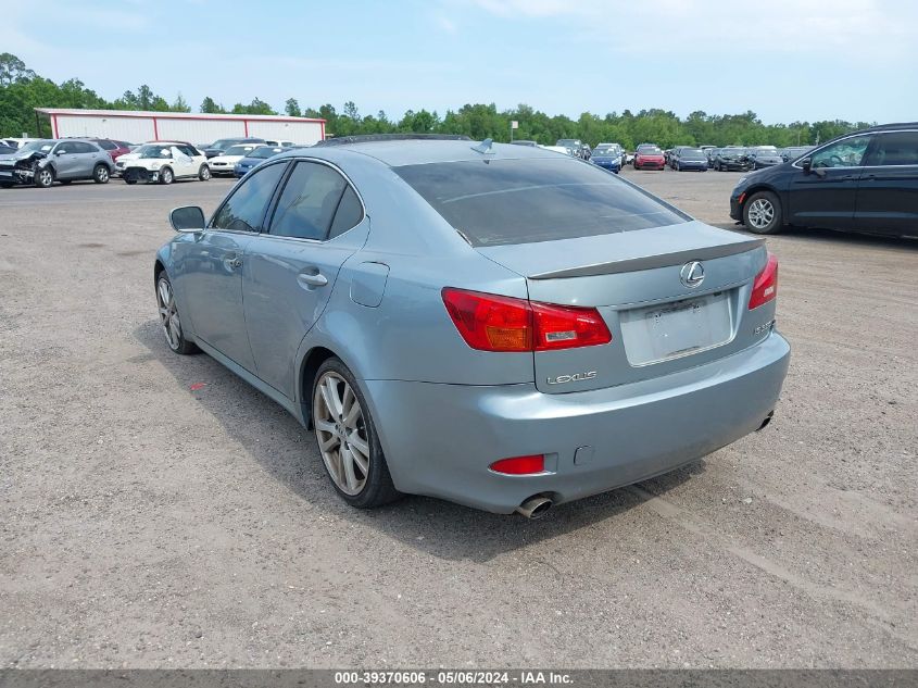 2007 Lexus Is 350 VIN: JTHBE262975013484 Lot: 39370606