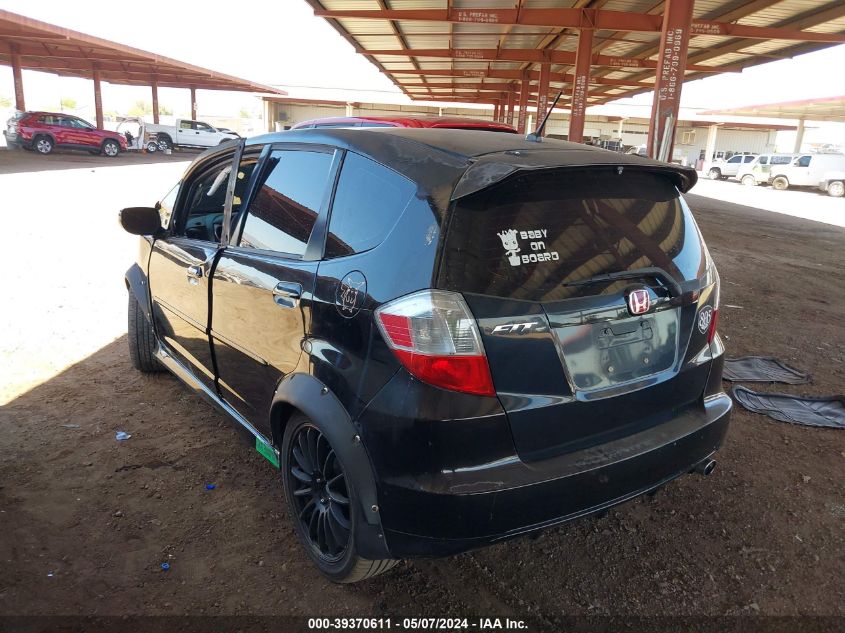 2010 Honda Fit Sport VIN: JHMGE8H4XAS012277 Lot: 39370611