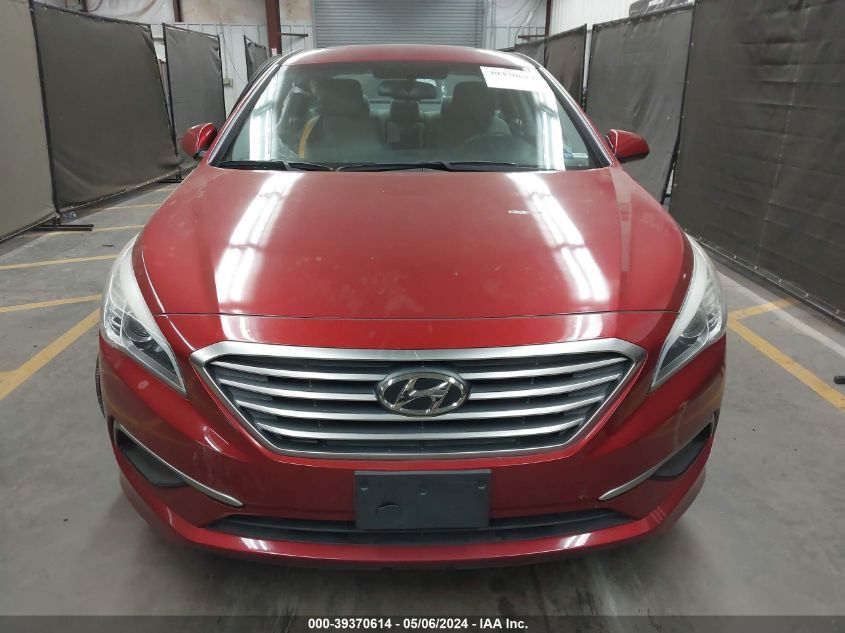 2016 Hyundai Sonata Se VIN: 5NPE24AF8GH273422 Lot: 39370614