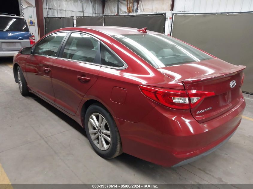 2016 Hyundai Sonata Se VIN: 5NPE24AF8GH273422 Lot: 39370614