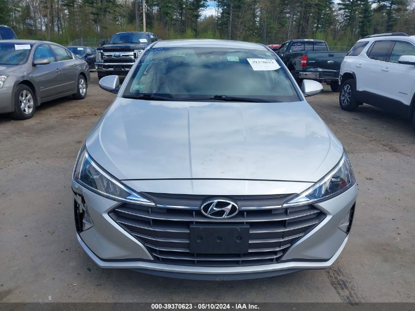2019 Hyundai Elantra Sel VIN: 5NPD84LF5KH485369 Lot: 39370623