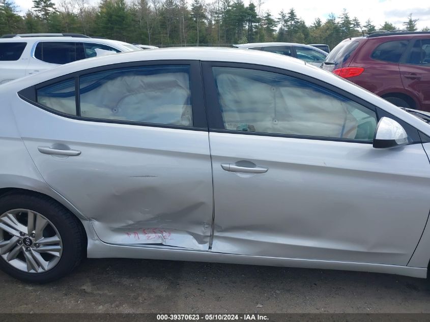 2019 Hyundai Elantra Sel VIN: 5NPD84LF5KH485369 Lot: 39370623