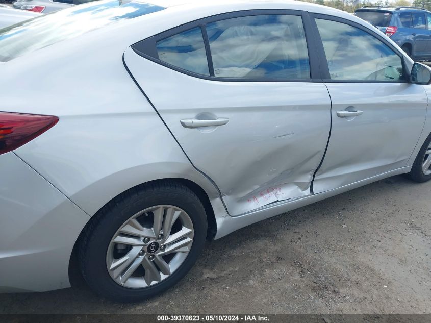 2019 Hyundai Elantra Sel VIN: 5NPD84LF5KH485369 Lot: 39370623