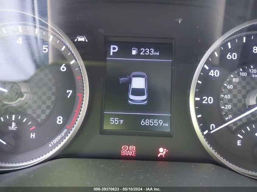 2019 Hyundai Elantra Sel VIN: 5NPD84LF5KH485369 Lot: 39370623