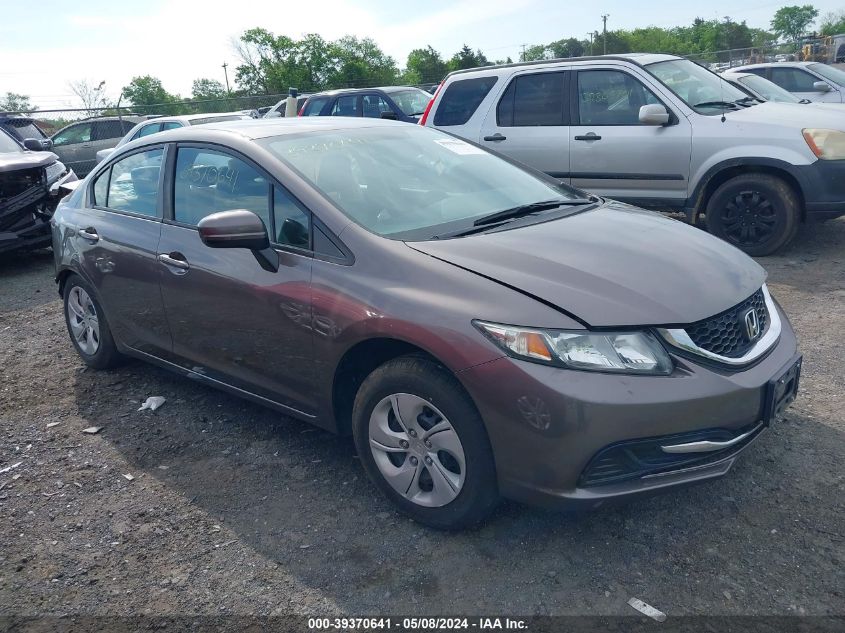 2015 Honda Civic Lx VIN: 19XFB2F59FE290032 Lot: 39370641