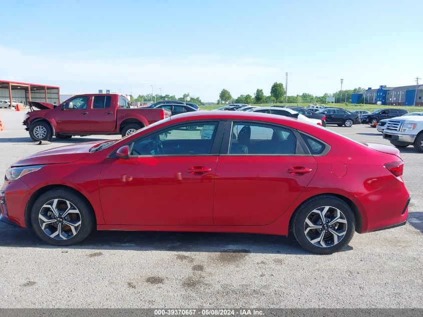 2019 Kia Forte Lxs VIN: 3KPF24AD5KE108640 Lot: 39370657