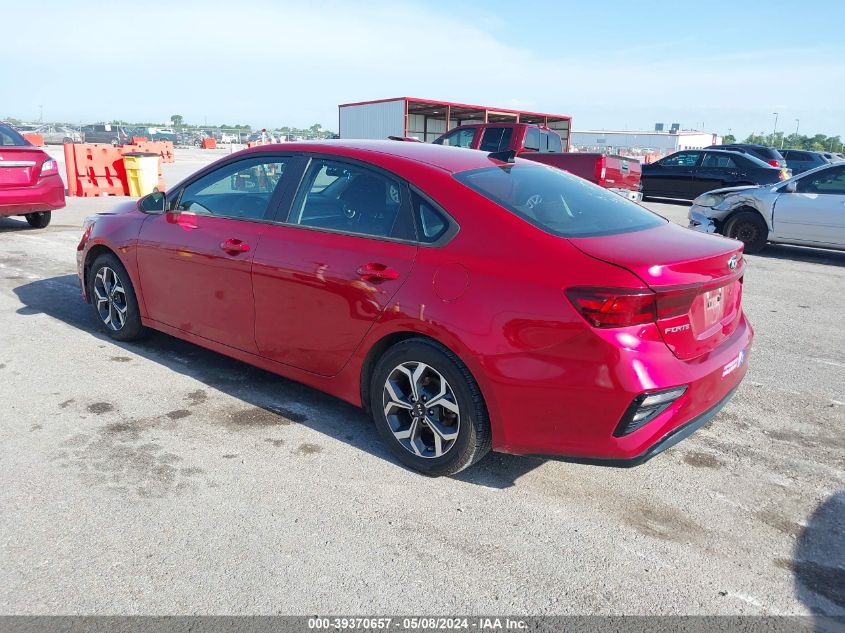 2019 Kia Forte Lxs VIN: 3KPF24AD5KE108640 Lot: 39370657