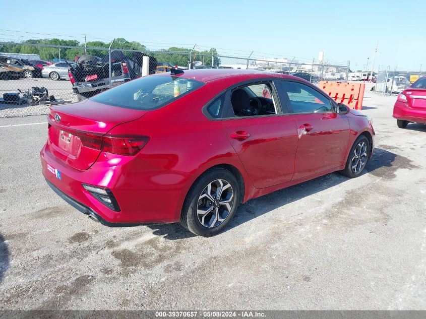 2019 Kia Forte Lxs VIN: 3KPF24AD5KE108640 Lot: 39370657