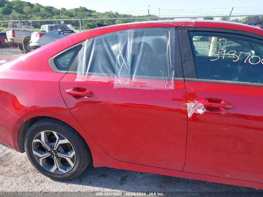 2019 Kia Forte Lxs VIN: 3KPF24AD5KE108640 Lot: 39370657