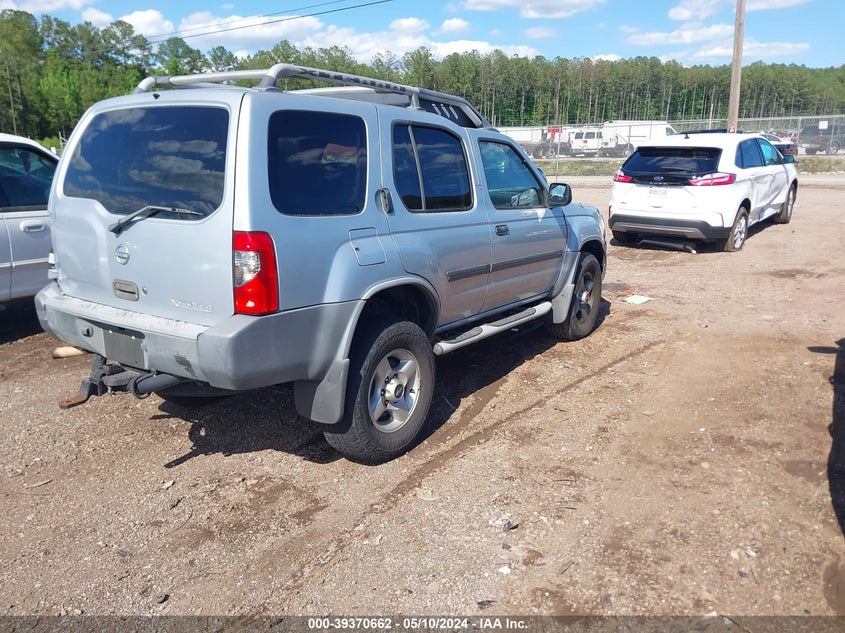 2002 Nissan Xterra Xe VIN: 5N1ED28Y02C592433 Lot: 39370662