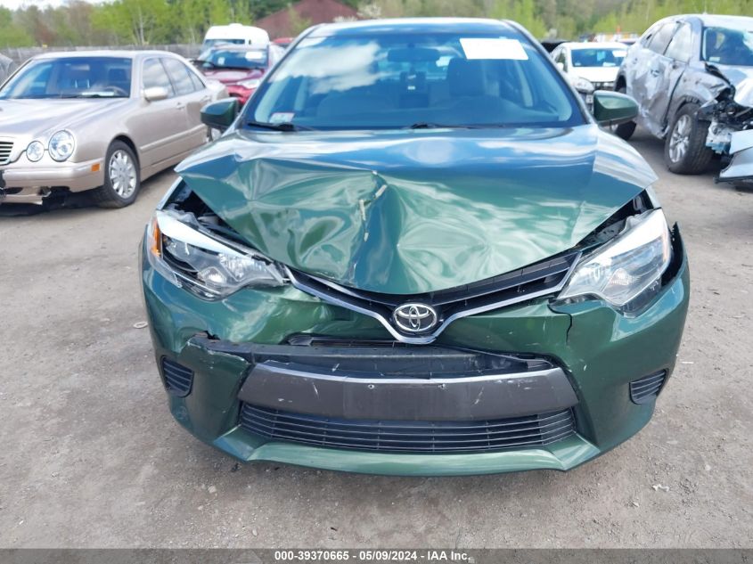 2016 TOYOTA COROLLA LE - 2T1BURHE3GC622917