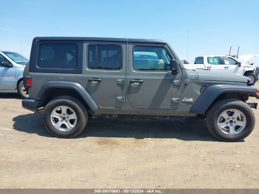 2018 Jeep Wrangler Unlimited Sport S 4X4 VIN: 1C4HJXDG2JW234302 Lot: 39370681