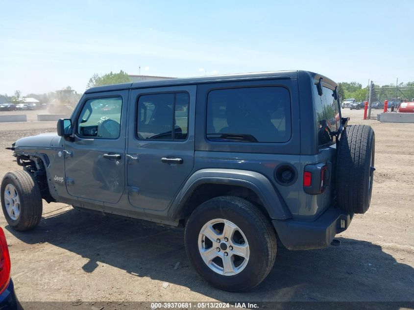 2018 Jeep Wrangler Unlimited Sport S 4X4 VIN: 1C4HJXDG2JW234302 Lot: 39370681