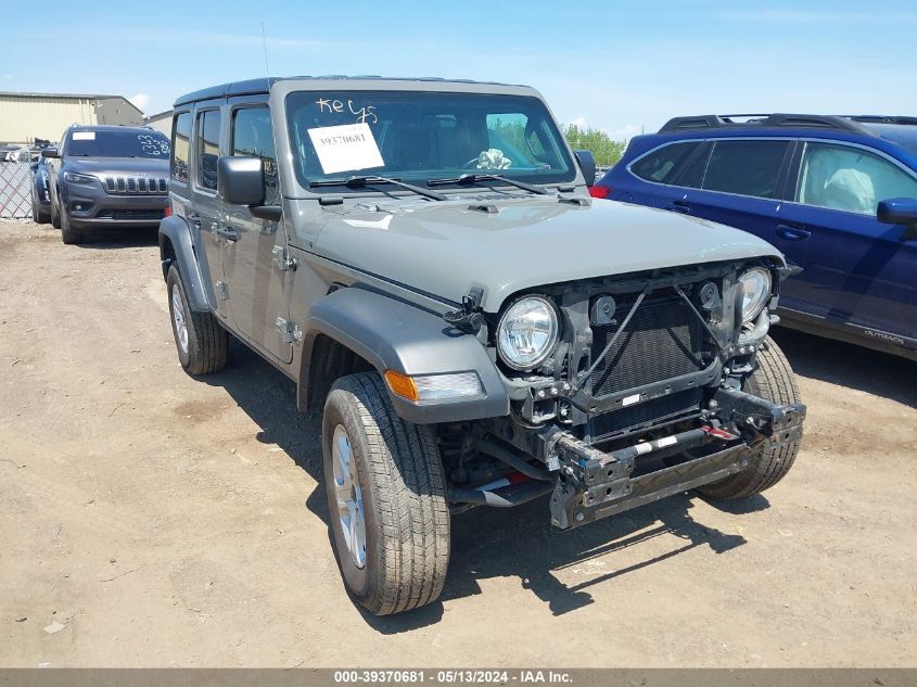 2018 Jeep Wrangler Unlimited Sport S 4X4 VIN: 1C4HJXDG2JW234302 Lot: 39370681