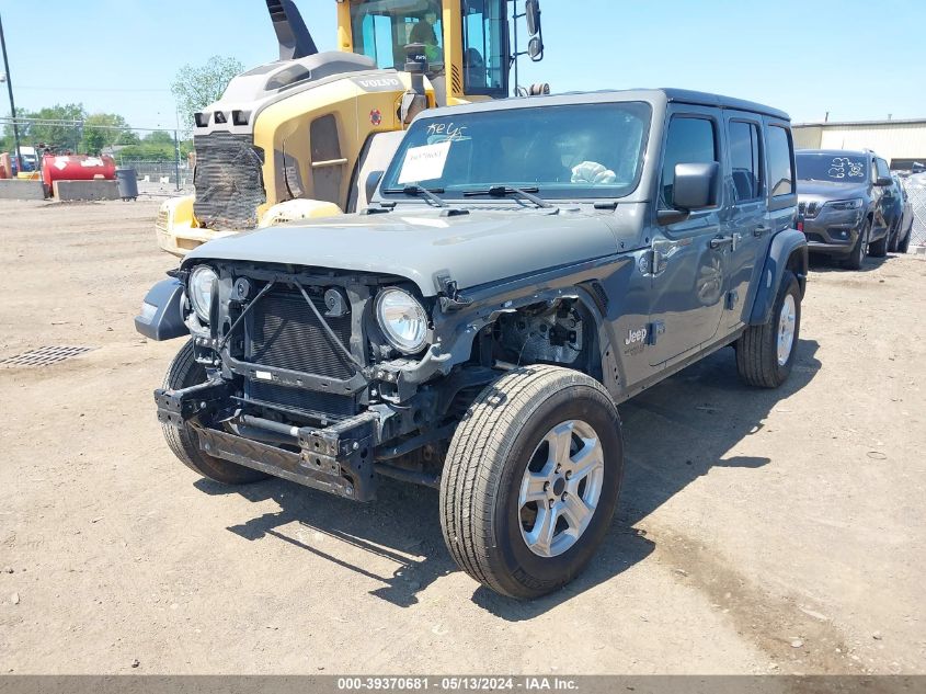 2018 Jeep Wrangler Unlimited Sport S 4X4 VIN: 1C4HJXDG2JW234302 Lot: 39370681