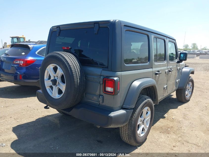 2018 Jeep Wrangler Unlimited Sport S 4X4 VIN: 1C4HJXDG2JW234302 Lot: 39370681