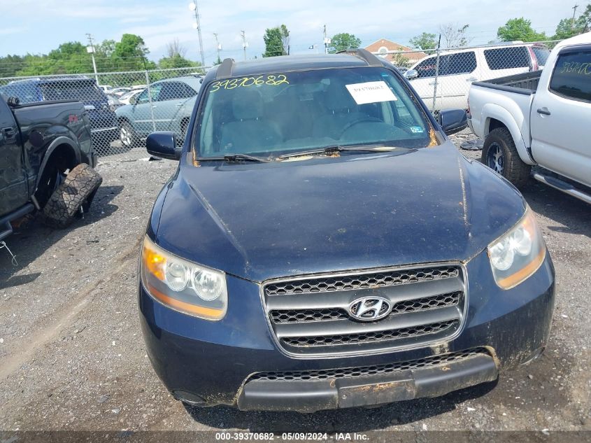 2008 Hyundai Santa Fe Gls VIN: 5NMSG13D08H130123 Lot: 39370682