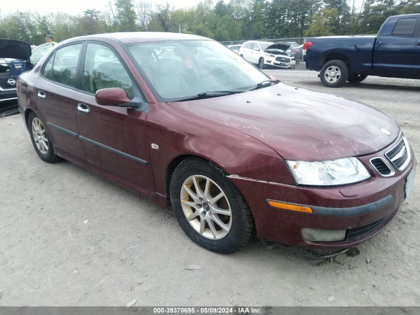 2003 Saab 9-3 Arc VIN: YS3FD49YX31057635 Lot: 39370695