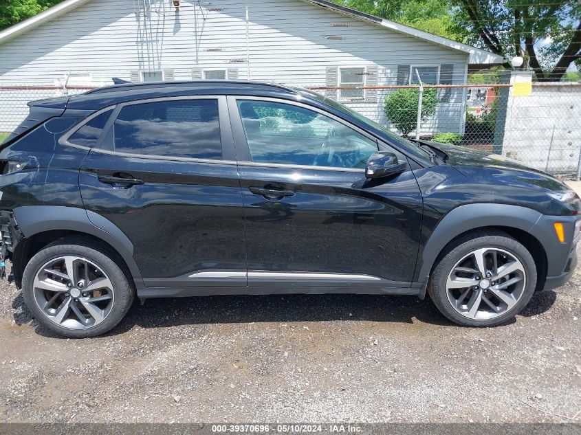 2021 Hyundai Kona Limited VIN: KM8K3CA55MU600647 Lot: 39370696